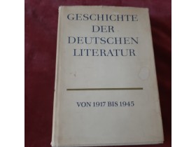 170 Geschichte der deutschen Literatur 1917-1945