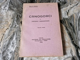 CRNOGORCI U PRIČAMA I ANEGDOTAMA  - KNJIGA TREĆA