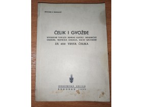 Čelik i gvoždje tablice za 4000 vrsta čelika