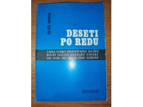 Deseti po redu - tajna vojno obaveštajna služba