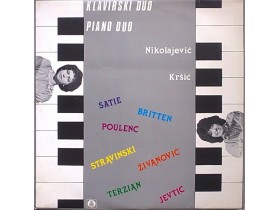 Klavirski Duo Nikolajević - Kršić ‎– Satie - Britten...