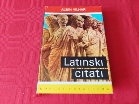 LATINSKI CITATI  - ALBIN VILHAR