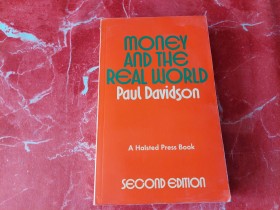 MONEY AND THE REAL  WORLD - PAUL DAVIDSON