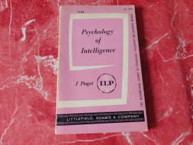 PSICHOLOGY OF INTELLIGENCE  - J. PIAGET