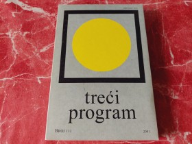 TREĆI PROGRAM - BR 111 - 2001