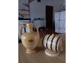 Ukrasno drveno burence i ćup